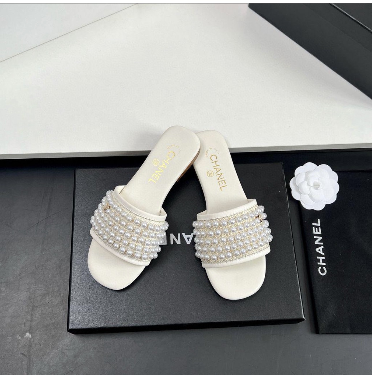 Chanel slippers