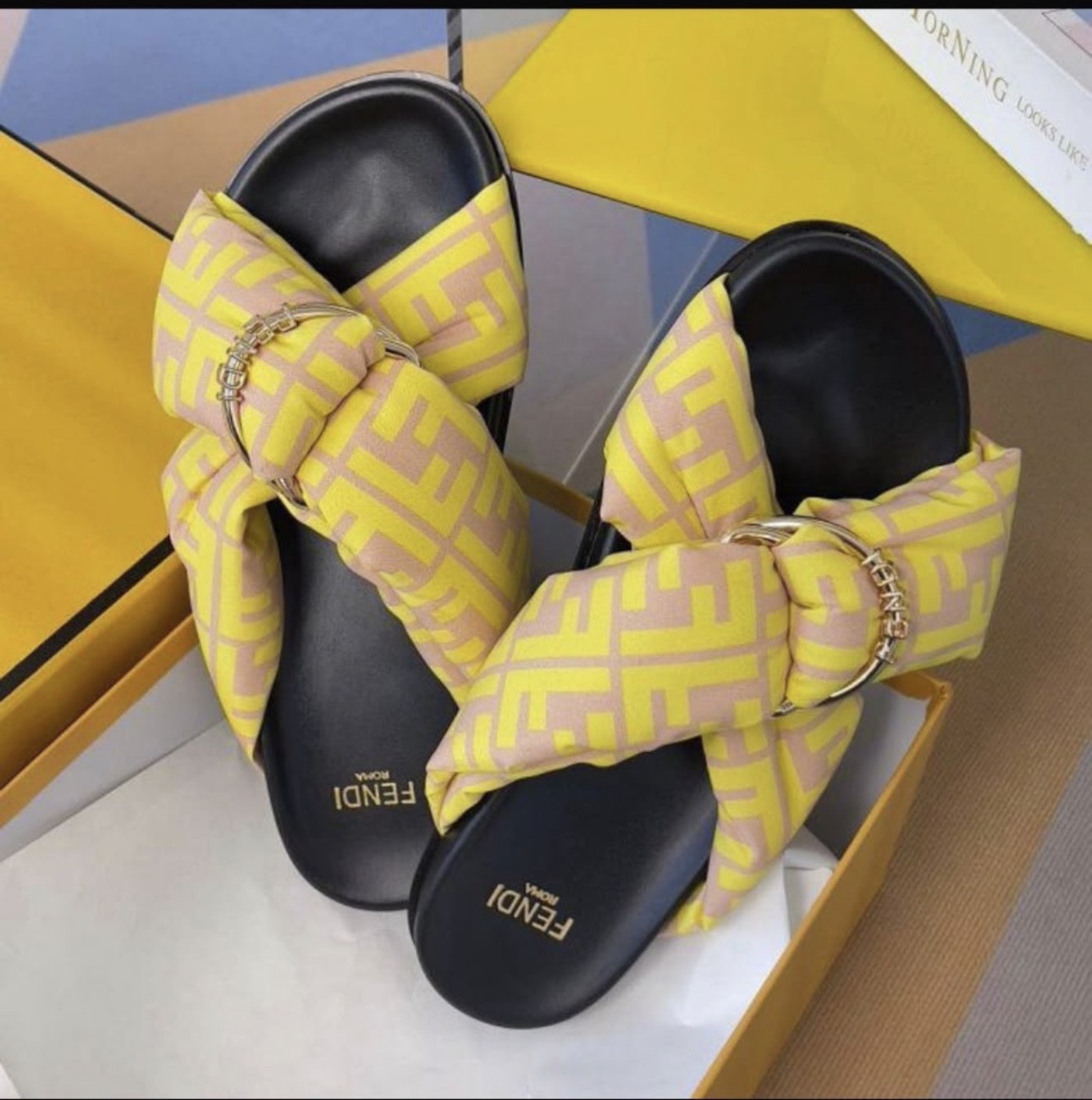 Trendy sandals