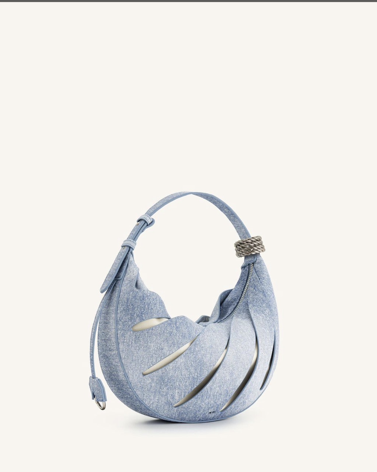 Luna cut- out hobo bag