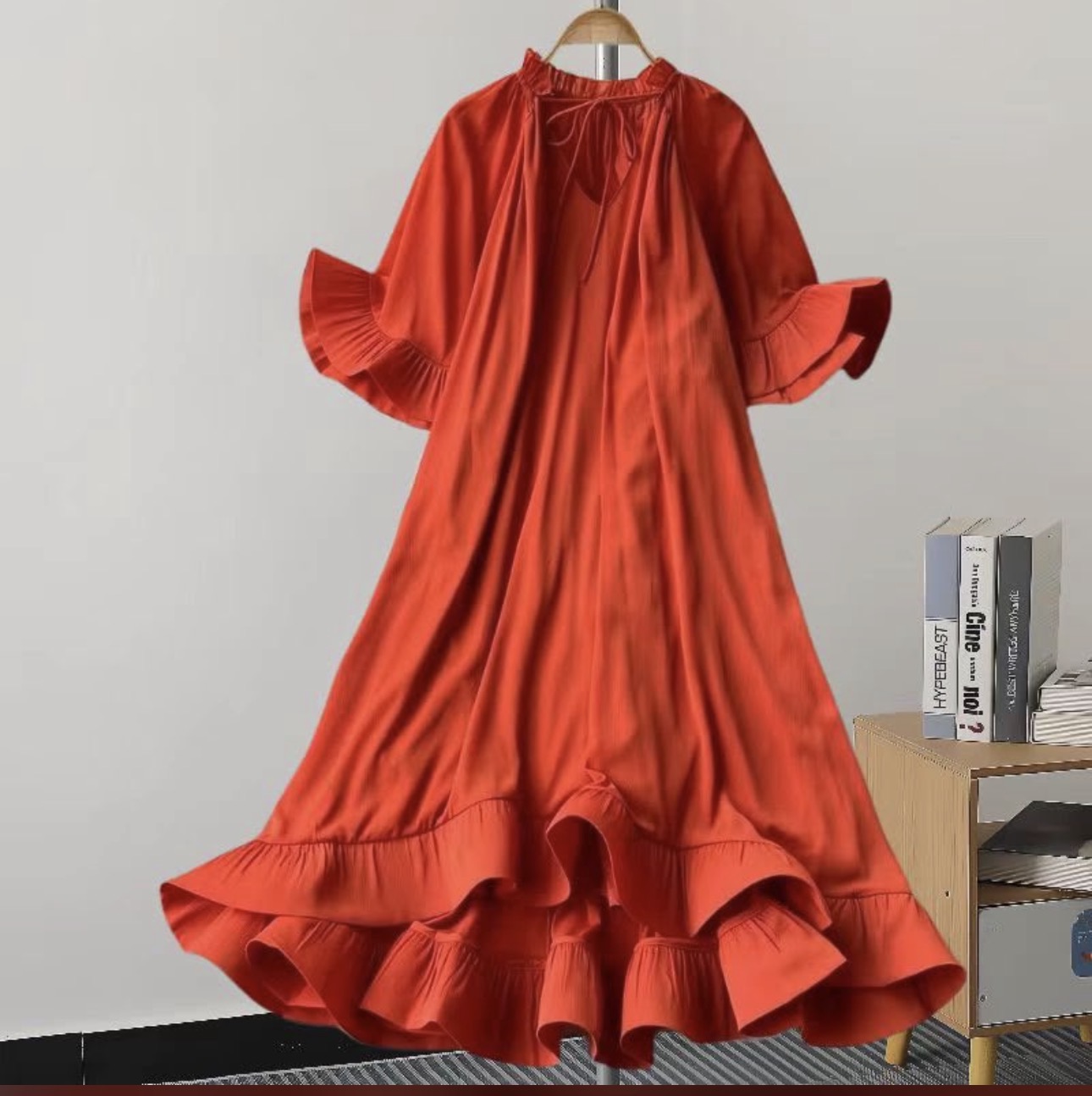 Ruffle maxi Dress 