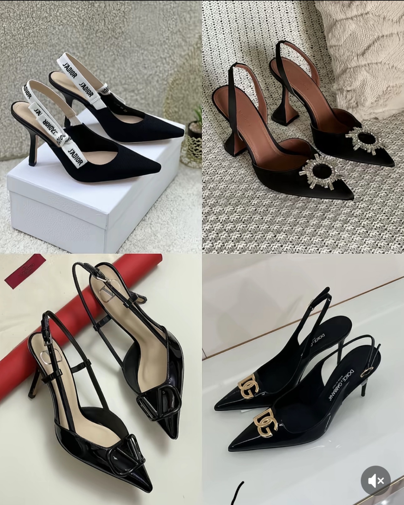 Designer inspired Heels collection