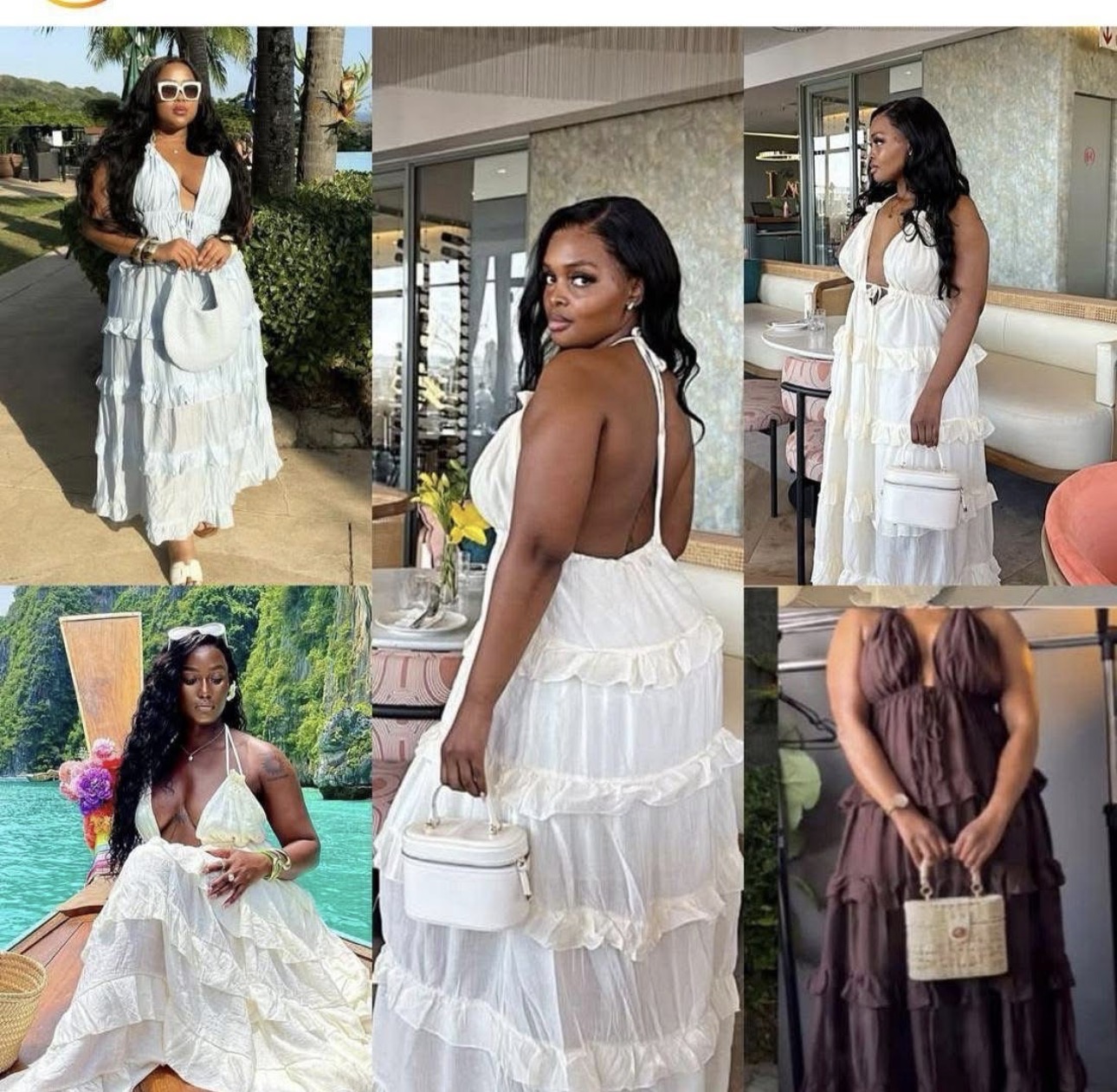 Tiered Ruffle maxi Dress