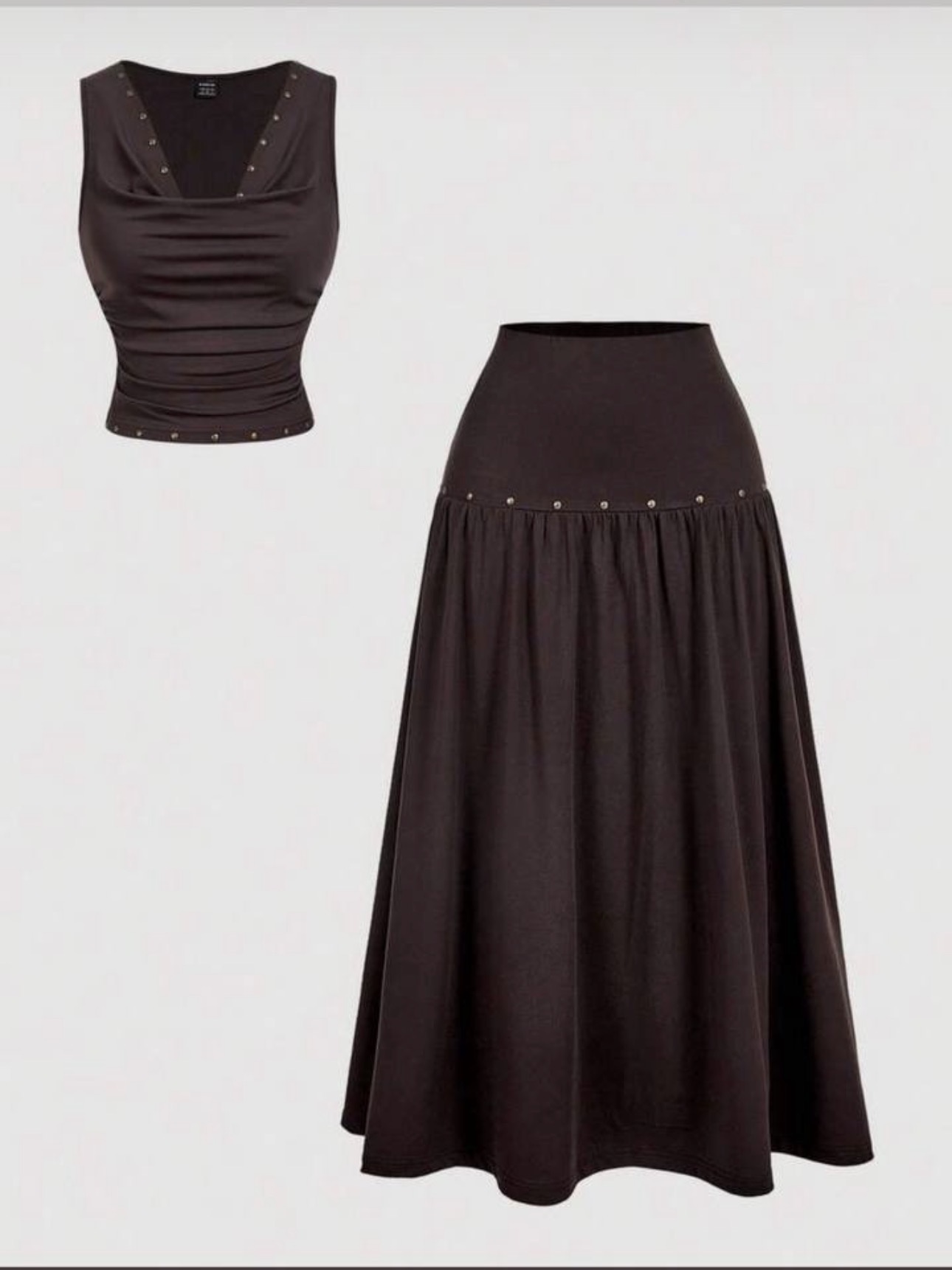 Classic Two-piece Skirt set