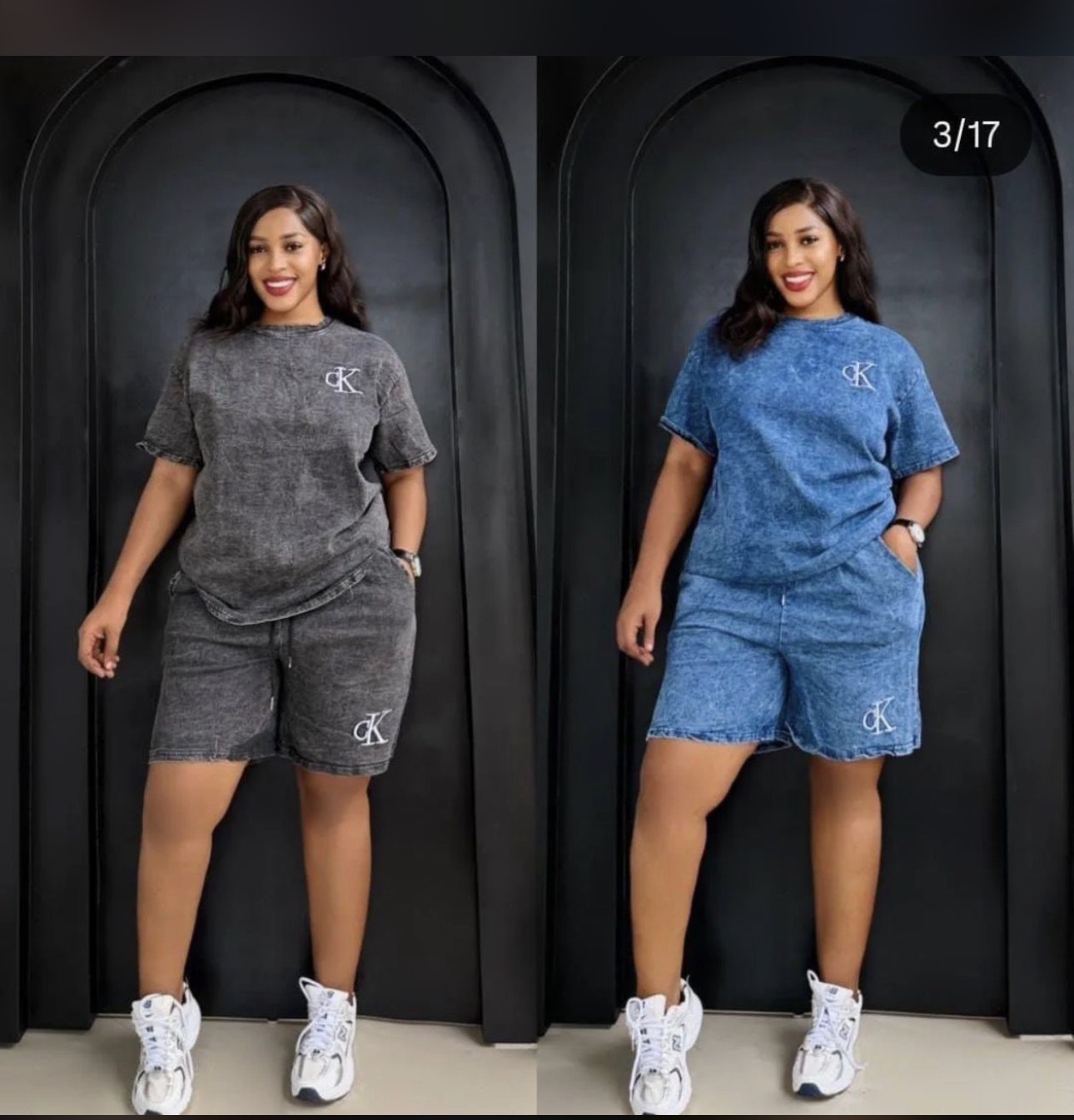 Two piece short set